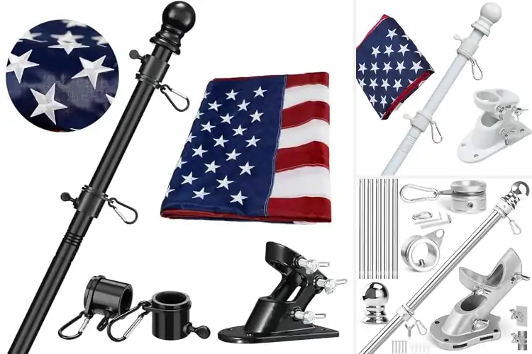 Detailed view of Best American Flag Poles