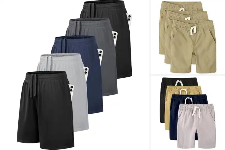 Detailed view of Best Elastic Waistband Shorts For Boys