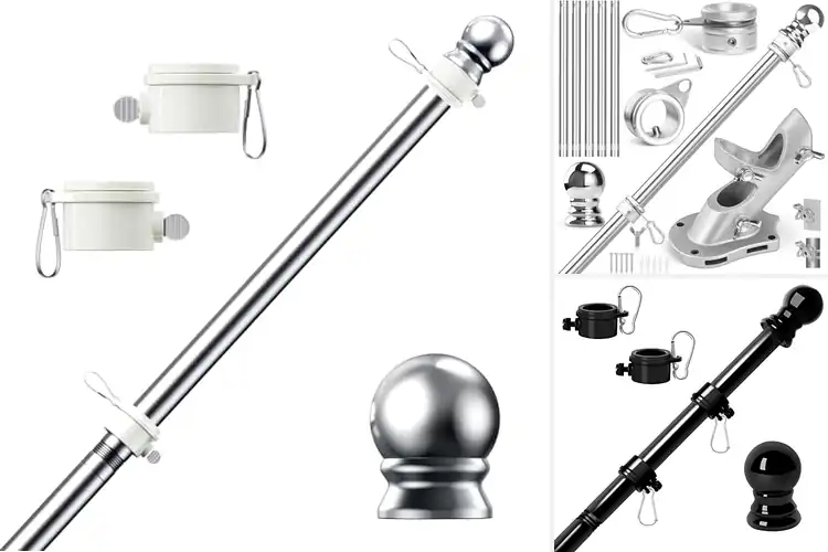 Detailed view of Best Flag Poles