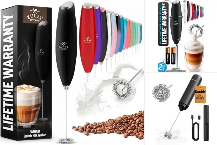 Detailed view of Best Handheld Frothers: Top 10 Picks for Creamy Coffee Bliss