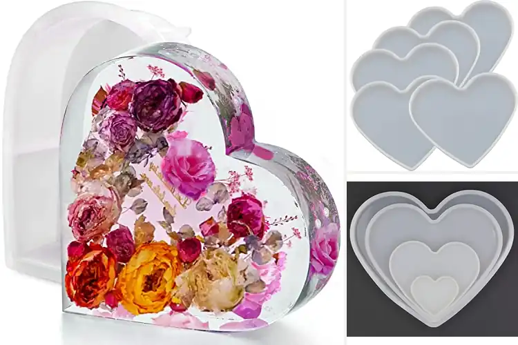 Detailed view of Best Heart Shaped Resin Molds