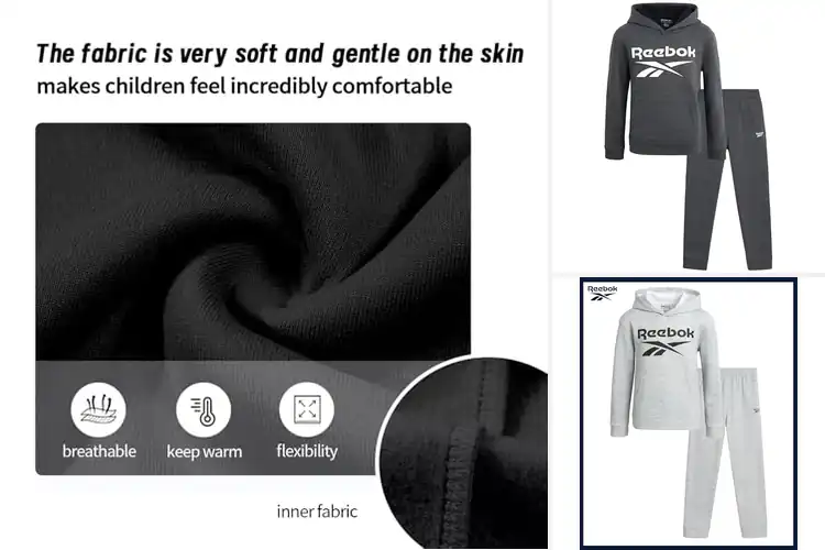 Detailed view of Best Kids Sweatpants Sets