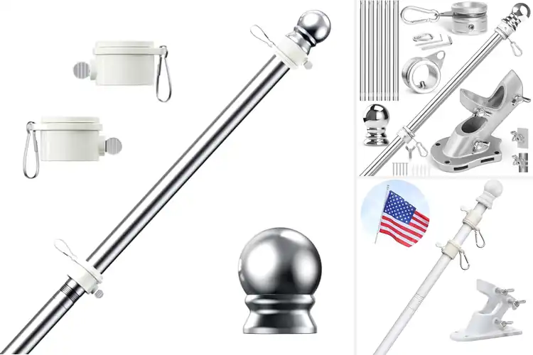 Detailed view of Best Outdoor Flag Poles