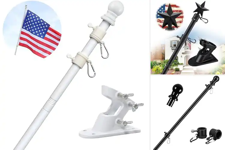 Detailed view of Best Porch Flagpoles