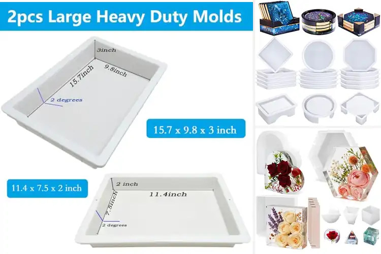 Detailed view of Best Reusable Resin Molds