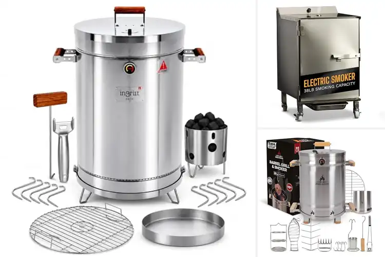 Detailed view of Best Stainless Steel Smokers: Top 10 for Flavorful Grilling
